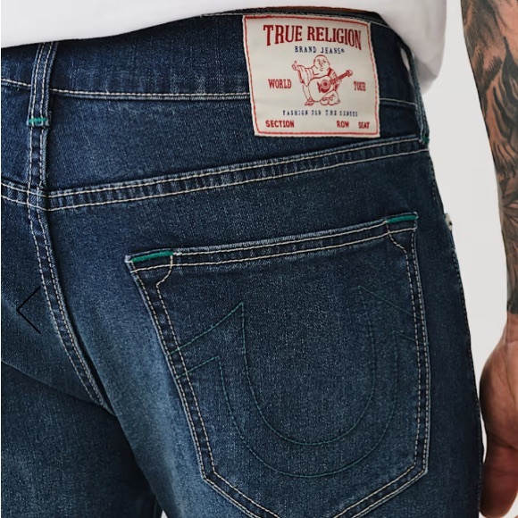 True Religion Ricky Single Needle Straight Jean W34 L34 Style: 70057 - Picture 4 of 14